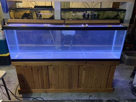 length x 18 in. . 125 gallon aquarium for sale used
